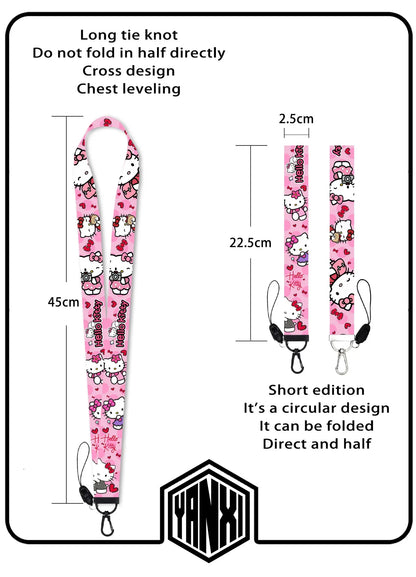 Hello Kitty Cute Mobile Phone Lanyard