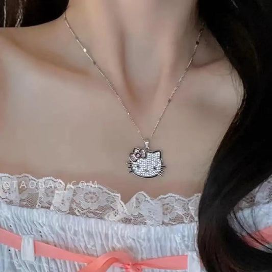 Hello Kitty Bling Necklace