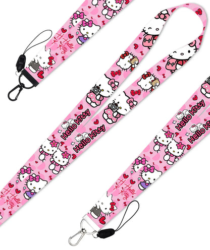 Hello Kitty Cute Mobile Phone Lanyard